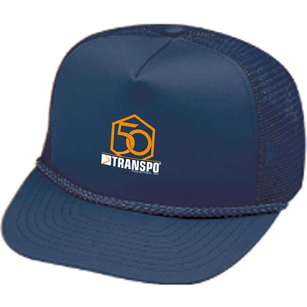 Pro Style (Constructed) 5 Panel Twill Mesh Cap