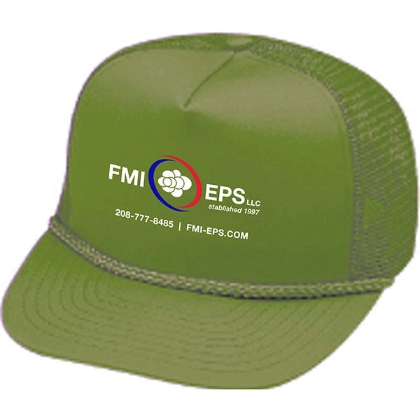 Pro Style (Constructed) 5 Panel Twill Mesh Cap