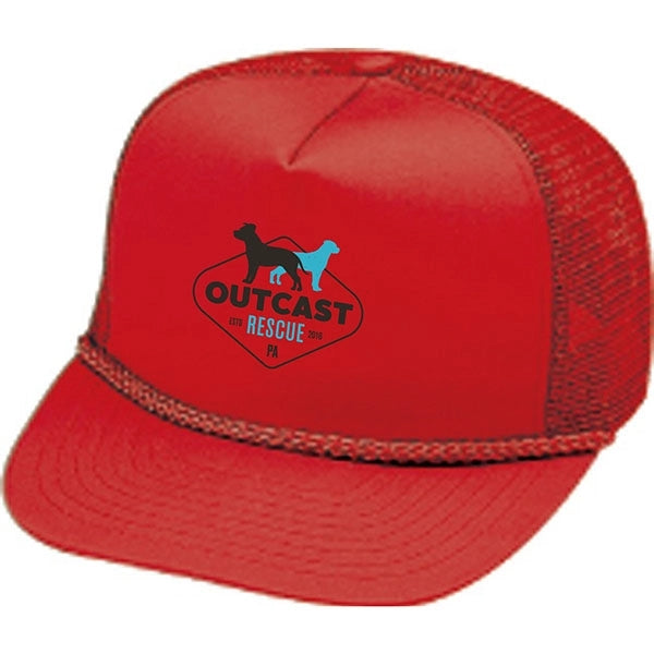 Pro Style (Constructed) 5 Panel Twill Mesh Cap