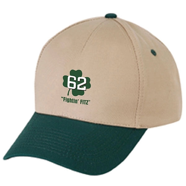 Low Crown (Constructed) 5 Panel Cotton Twill Cap