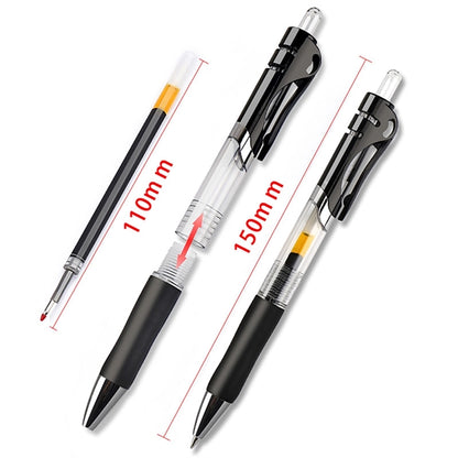 Office School Home Work Point Rollerball Gel Ink Pens