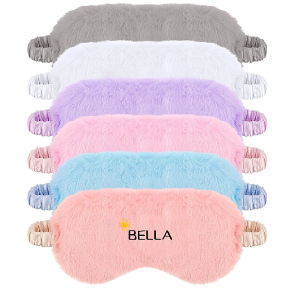 Plush Eye Mask Soft Sleeping Blindfold