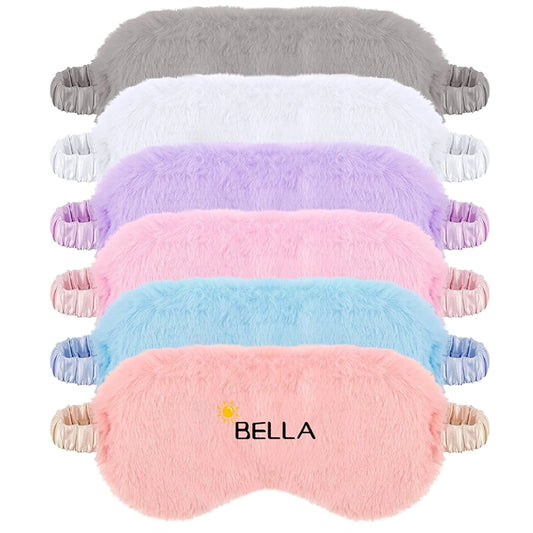 Plush Eye Mask Soft Sleeping Blindfold