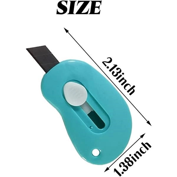 Mini Retractable Utility Knife Box Cutter Letter Opener