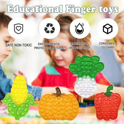 Push Bubble Pops Fidget Sensory Antistress Kids Toy