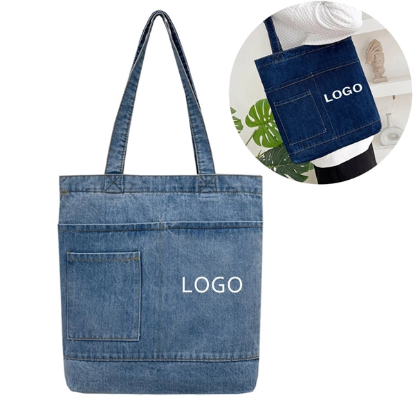 Denim Canvas Bag
