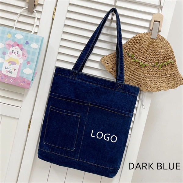 Denim Canvas Bag