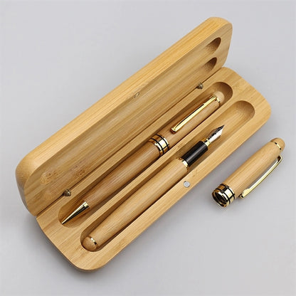 Bamboo Ballpoint Pen Set