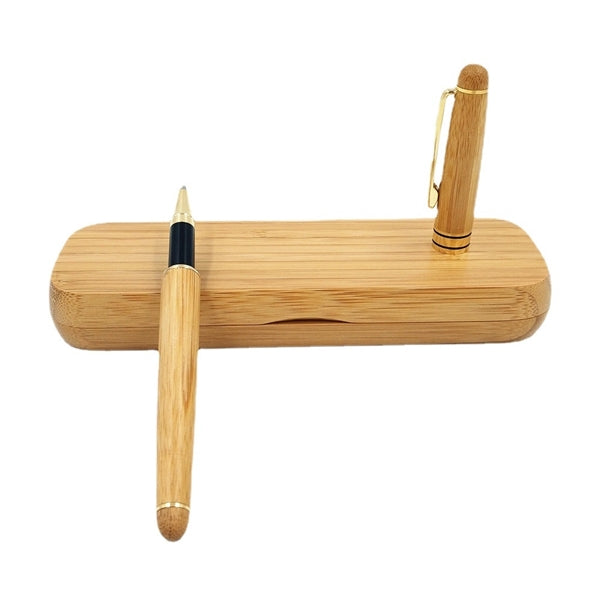 Bamboo Ballpoint Pen Set