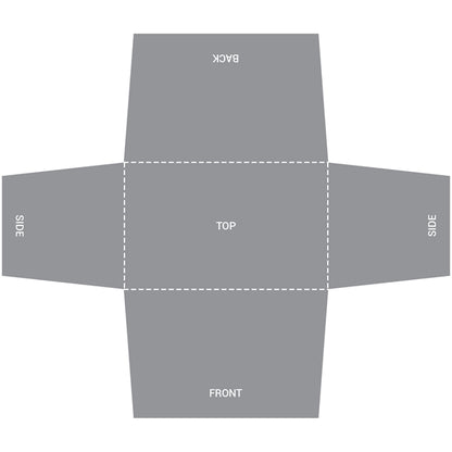 4' Digitally Printed Stretch Table Covers