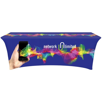 8' Digitally Printed Stretch Table Covers