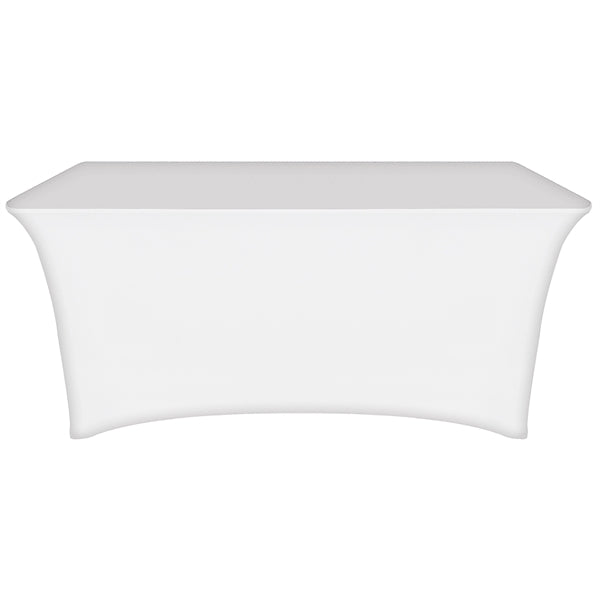 6' Customized Open Back Stretch Style Table Cover