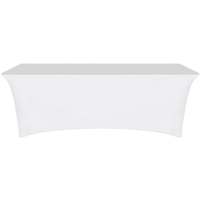 8' Customized Open Back Stretch Style Table Cover