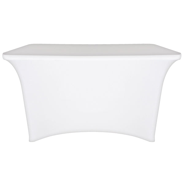 4' Customized Zipper Back Stretch Style Table Cover