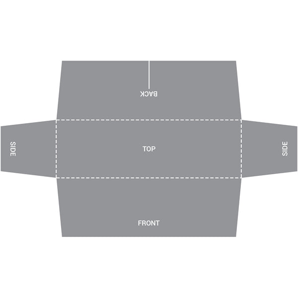 8' Customized Zipper Back Stretch Style Table Cover