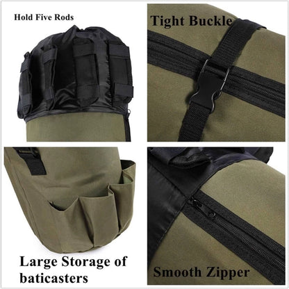 Fishing Rod And Reel Organizer Bag