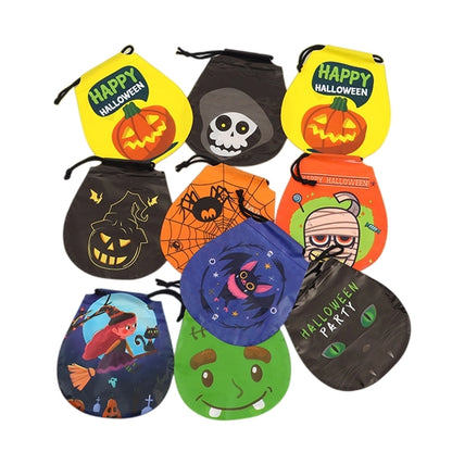 50pcs Halloween Drawstring Goody Bags