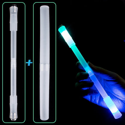 LED Illuminated Finger Spinning Pen