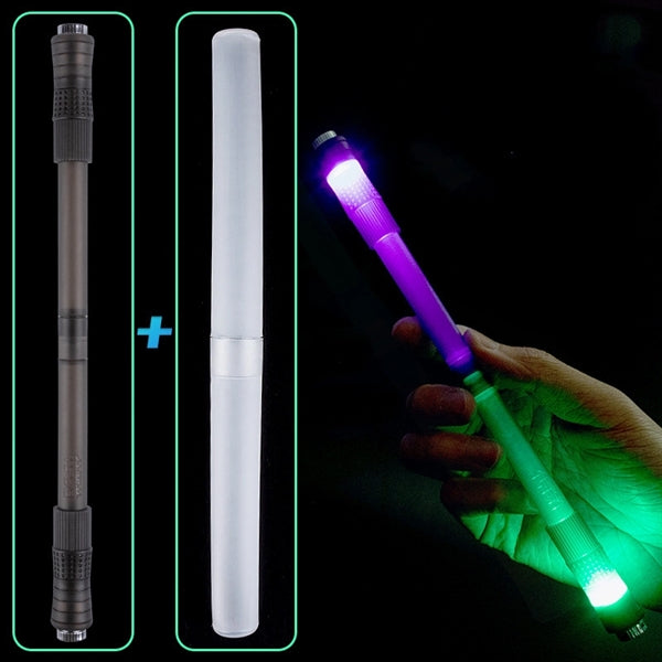 LED Illuminated Finger Spinning Pen