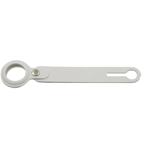 Silicone Air-Tag Holder w/ Button Closure Custom Luggage Tag