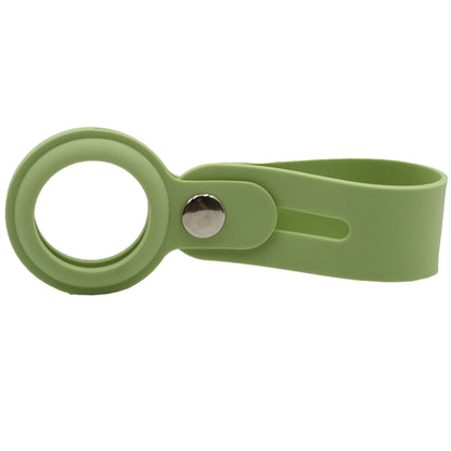 Silicone Air-Tag Holder w/ Button Closure Custom Luggage Tag