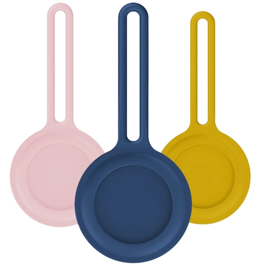 Silicone Air-Tag Holder w/ Carrying Loop Custom Luggage Tag