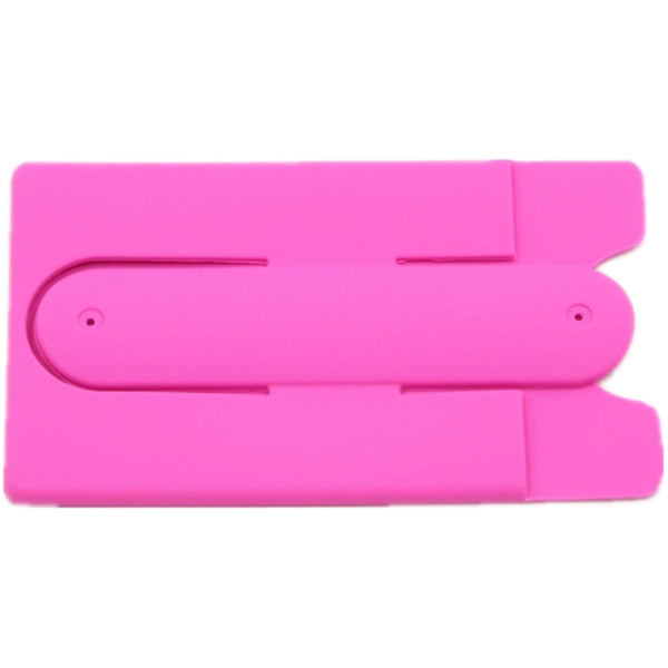 Adhesive Phone Wallet w/ Kickstand sleeve & Card Organizer