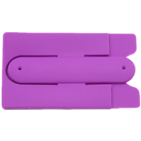 Adhesive Phone Wallet w/ Kickstand sleeve & Card Organizer