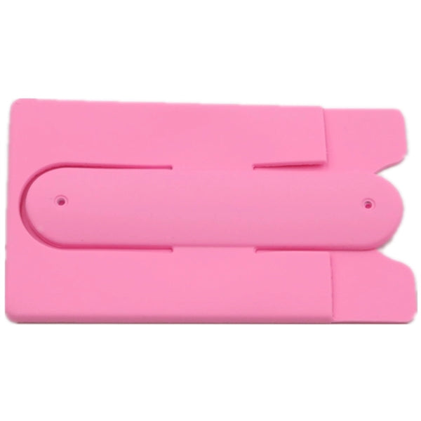 Adhesive Phone Wallet w/ Kickstand sleeve & Card Organizer
