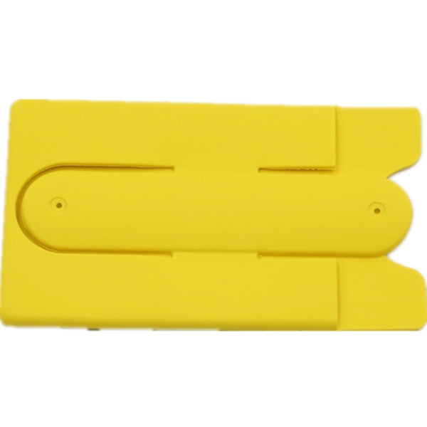 Adhesive Phone Wallet w/ Kickstand sleeve & Card Organizer