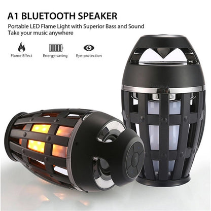 Flame Atmosphere Lamp Light Bluetooth Speaker