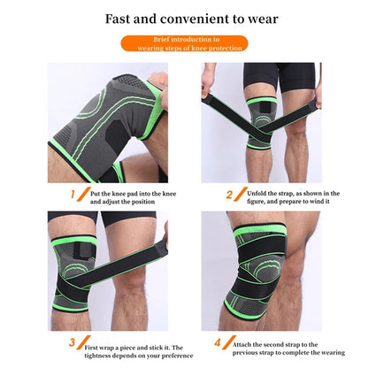 Adjustable High Elastic Breathable Knee Pad
