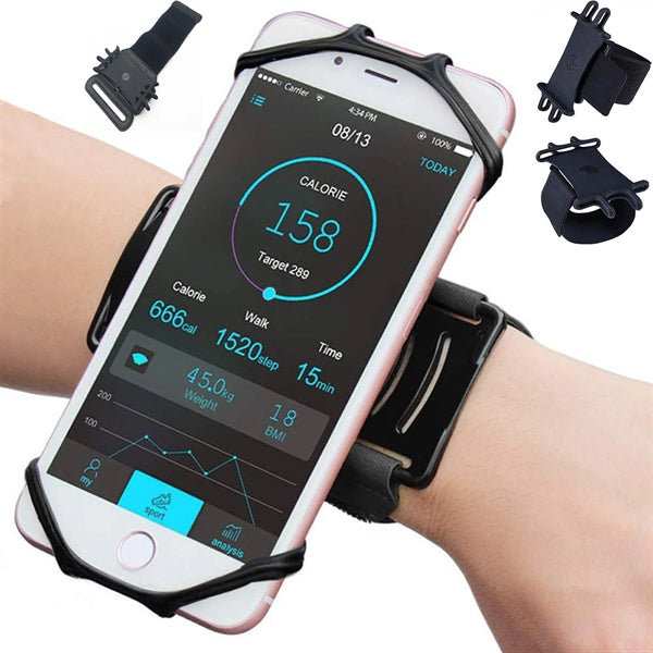 Universal Rotating Phone Silicone Arm Band