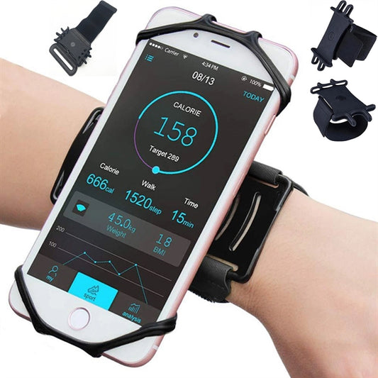 Universal Rotating Phone Silicone Arm Band