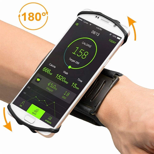 Universal Rotating Phone Silicone Arm Band