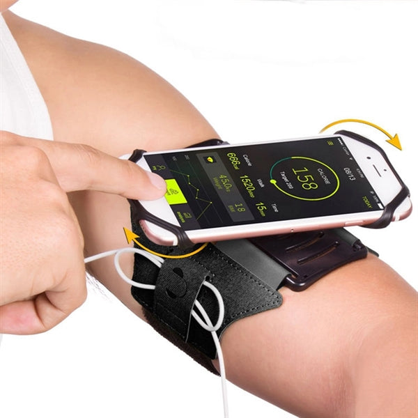 Universal Rotating Phone Silicone Arm Band