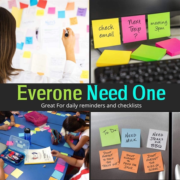 Multi Color Self Adhesive Sticky Notes