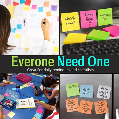 Multi Color Self Adhesive Sticky Notes