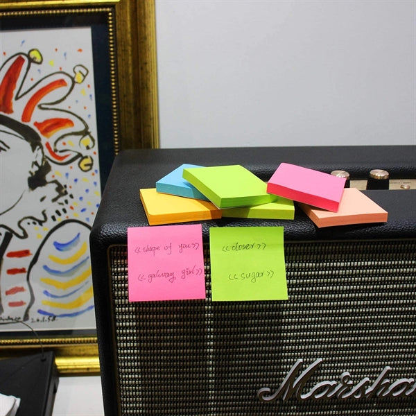 Multi Color Self Adhesive Sticky Notes