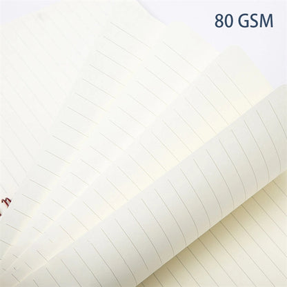 Solid Color Waterproof Spiral Journal Notebook