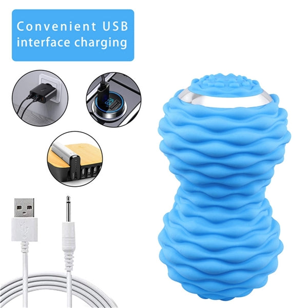 Exercise Back Muscle Peanut Yoga Vibration Massage Ball