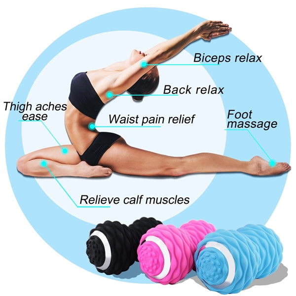 Exercise Back Muscle Peanut Yoga Vibration Massage Ball