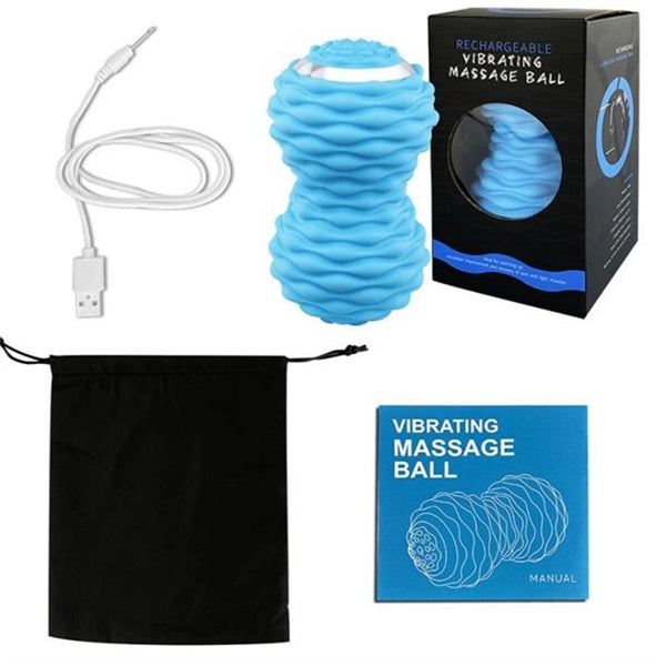 Exercise Back Muscle Peanut Yoga Vibration Massage Ball