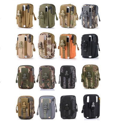 Tactical Waist Belt Bag Molle Edc Pouch Tool Organizer