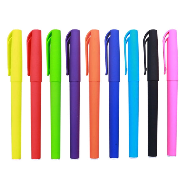 Multicolor Ads Promoting Ballpoint Pen
