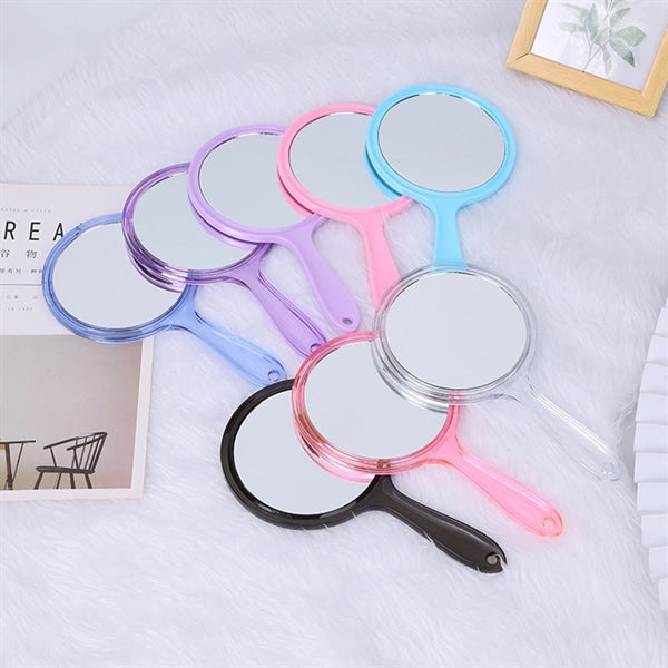 Double-Sided Handheld Mirror