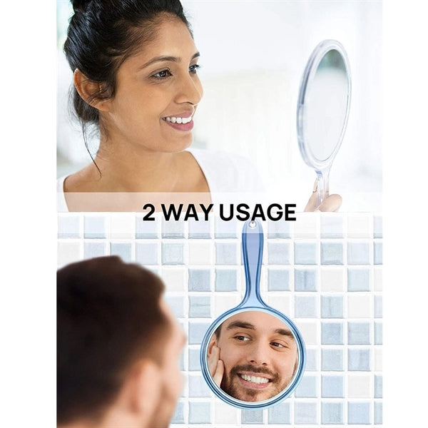 Double-Sided Handheld Mirror