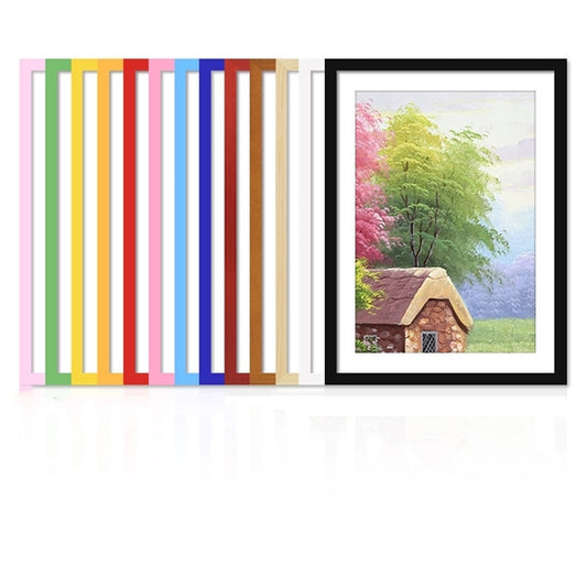 A4 Picture Frame In White - Composite Wood