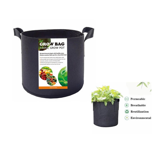 Vegetable Flower Plant Grow Bag Aeration Fabric Pot