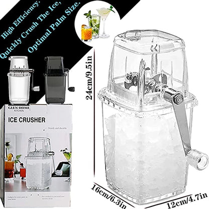 Manual Rotary Ice Crusher